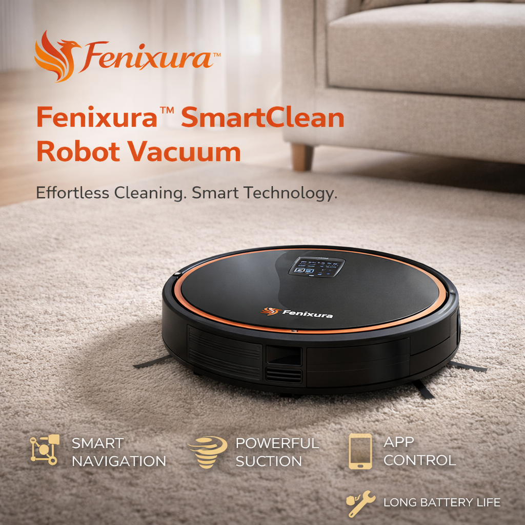 Fenixura™ SmartClean Robot Vacuum