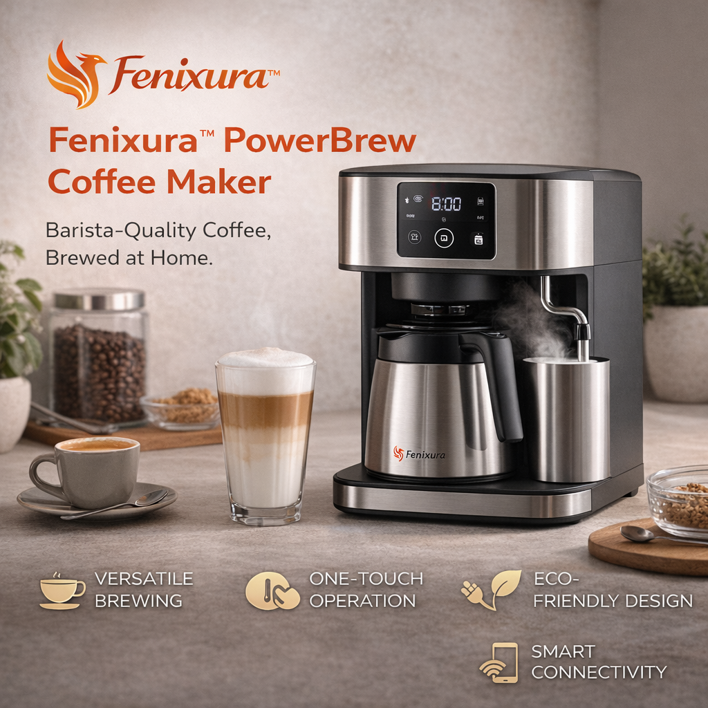 Fenixura™ PowerBrew Coffee Maker