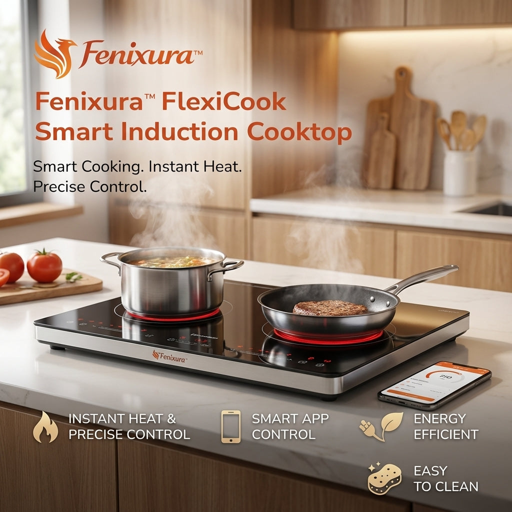 Fenixura™ FlexiCook Smart Induction Cooktop